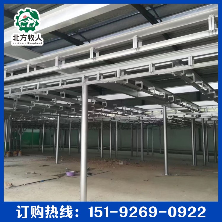 生猪屠宰轨道双轨手推线